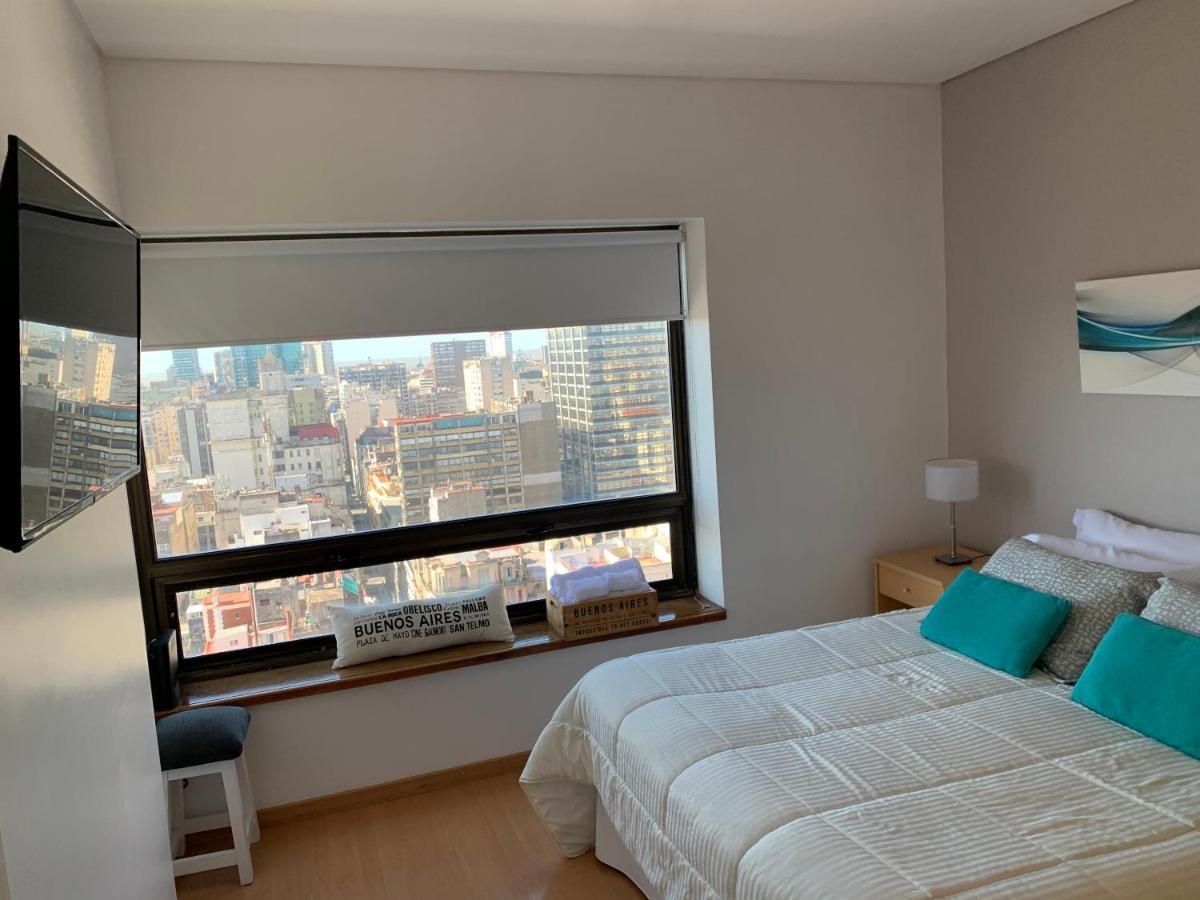 Buenos Aires View - Apart 2 Amb Sobre Av Corrientes Zewnętrze zdjęcie